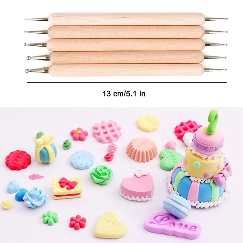 

Retail 24Pcs Modeling Clay Sculpting Tools Set,Polymer Modeling Clay Sculpting Tools Rock Painting Kit for Sculpture Pottery