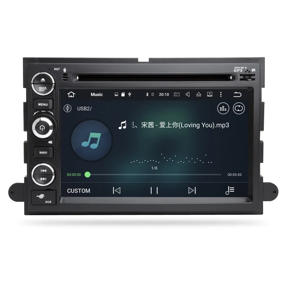 Android 9.0 Car Radio DVD Player Navigation For Ford Edge Expedition Escape F150 GPS WIFI Bluetooth Video Multimedia Stereo | Автомобили и