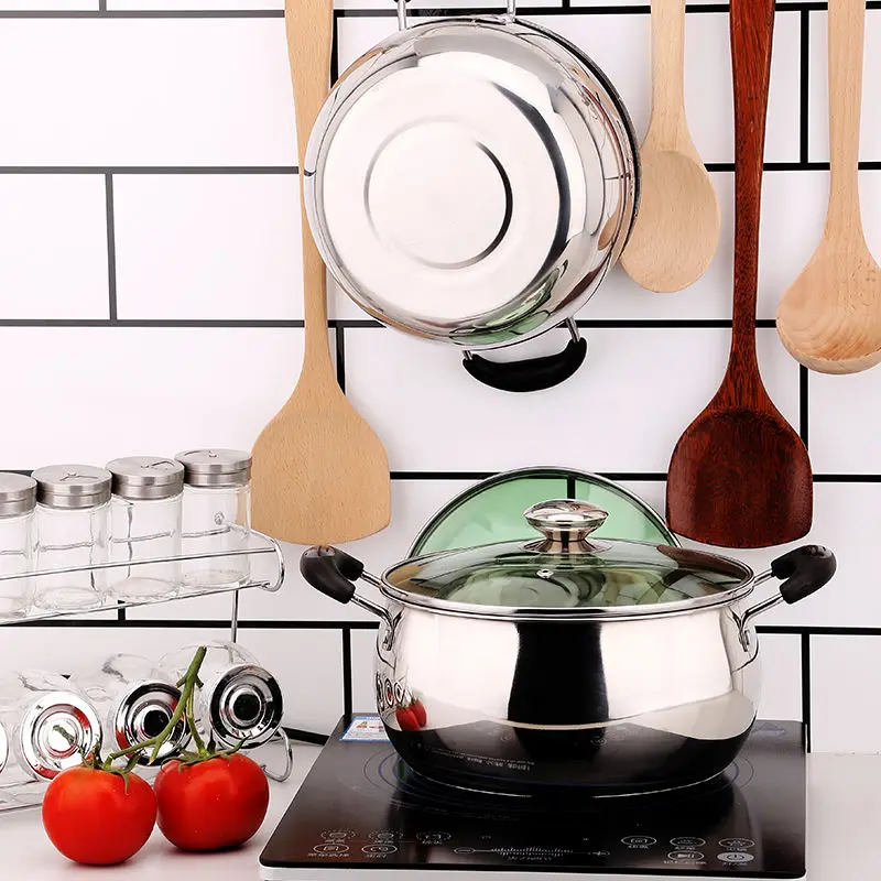 Детская пищевая добавка кастрюля Бытовая для супа молока из нержавеющей стали