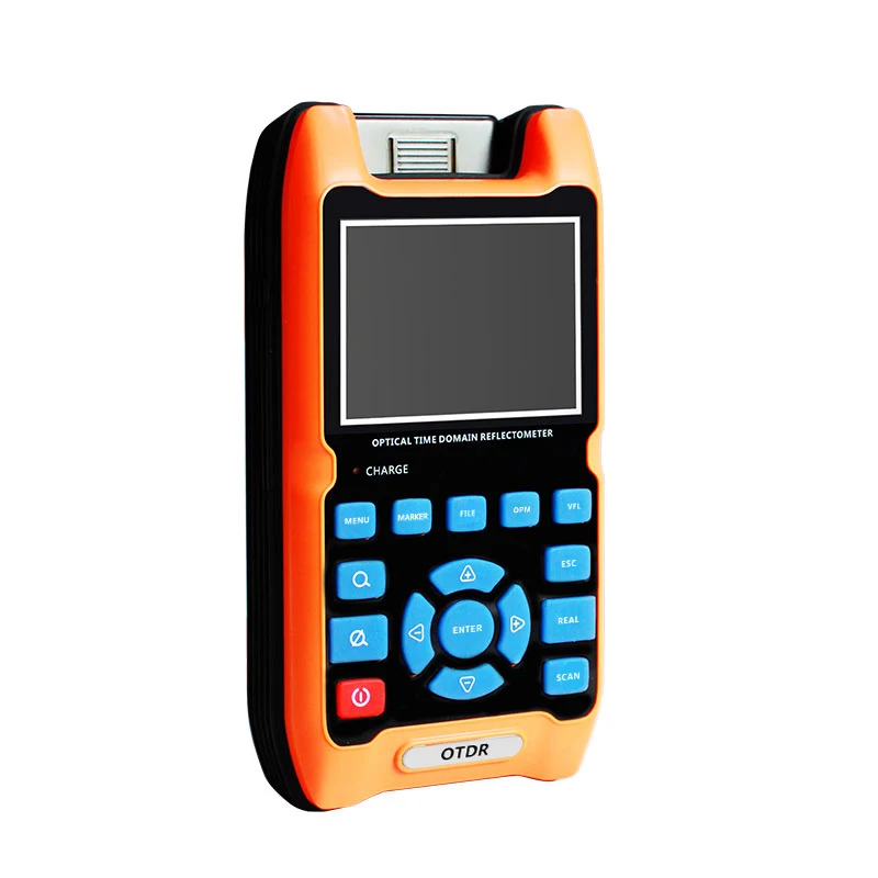 Probador de fibra port&aacute;til OTDR, 1310/1550nm, 120km, con Espa&ntilde;a en ingl&eacute;s, 32/30dB, 100KM, nuevo-0