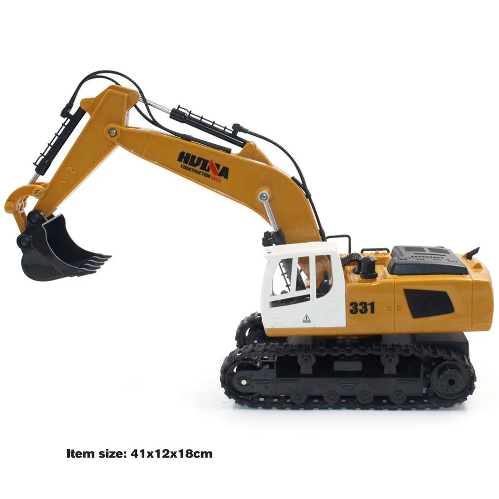 HUINA TOYS 1331 1/16 9CH RC экскаватор грузовик инженерное строительство Автомобиль