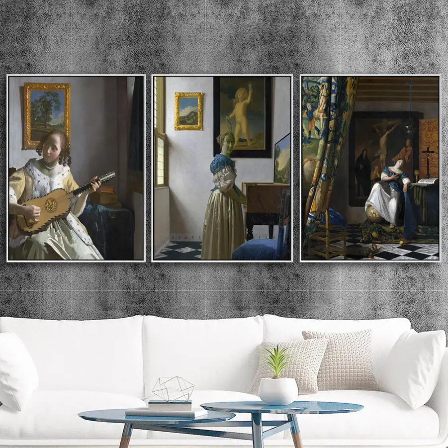 

Home Decoration Print Canvas Art Wall Pictures for Living Room Poster Paitings Netherlandish Johannes