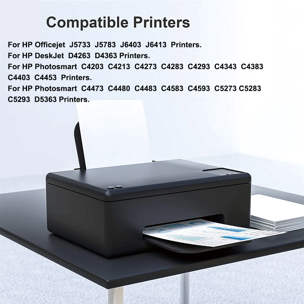 Реконструированные чернила YC для HP 140XL 141XL Deskjet D4263 Officejet J5785 J5730 J6450 PhotoSmart C4200 C4273 C4343