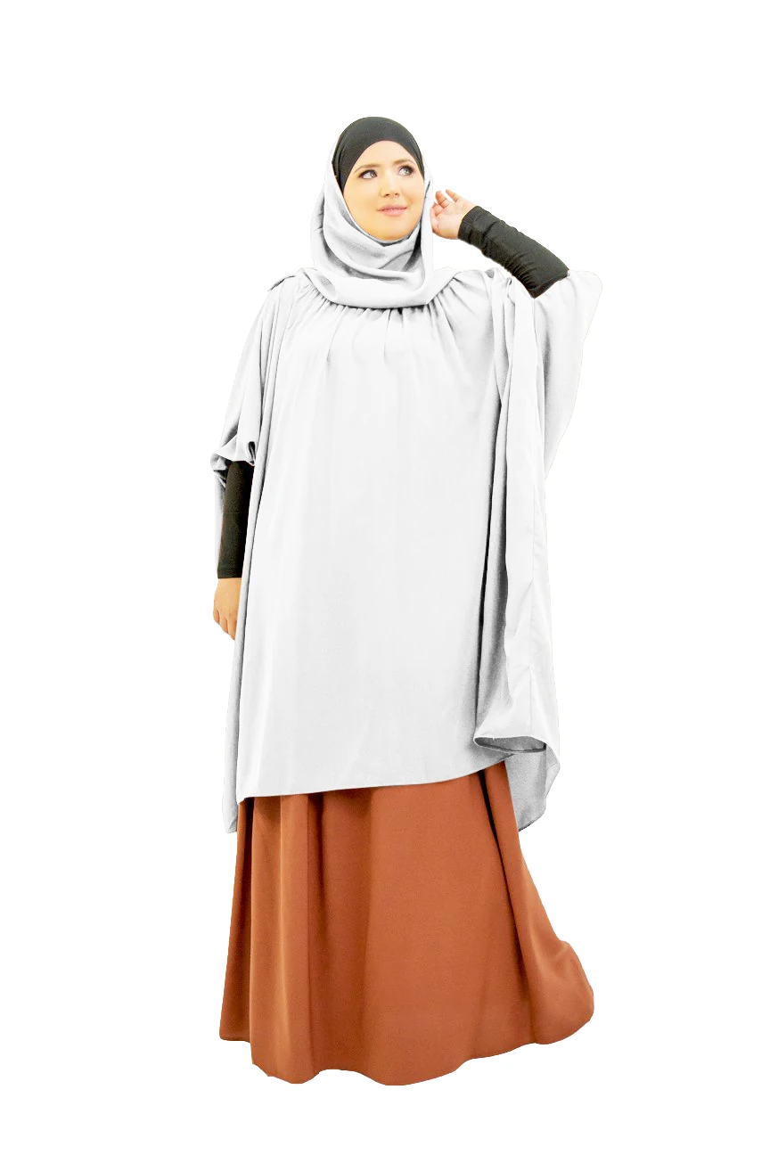 

Ramadan Muslim Long Khimar Dress UAE Prayer Garment Hijab Women Niqab Burka Islamic Turkey Namaz Burka Musulman Jilbab Djellaba