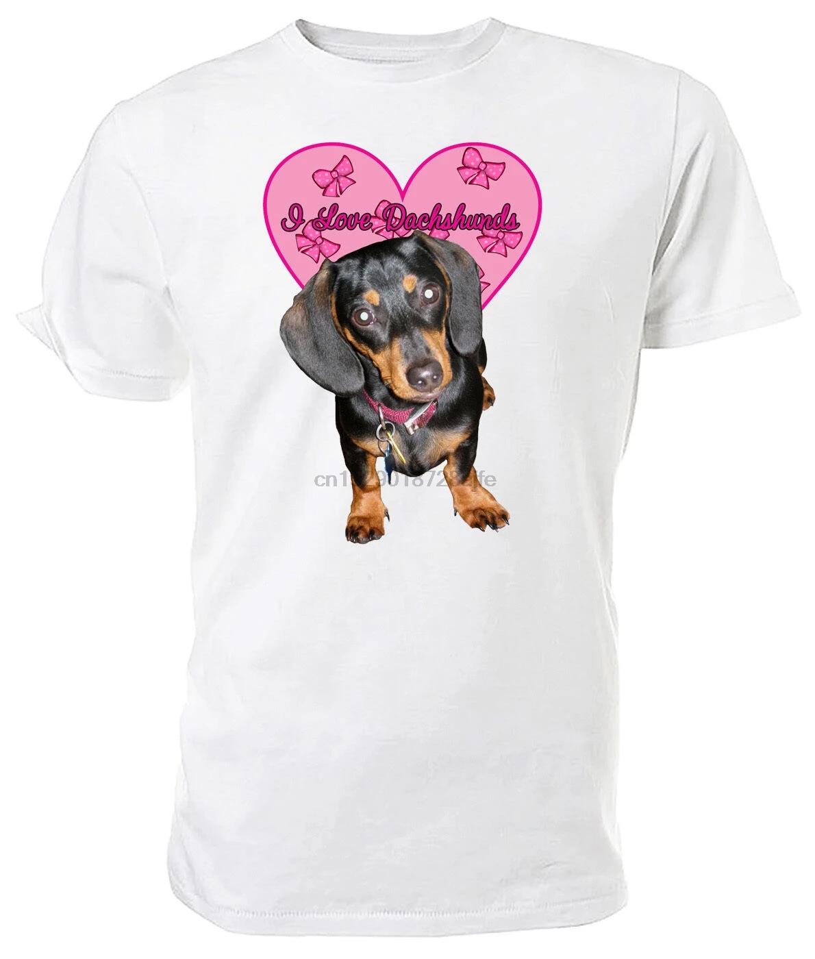 

Dachshund Dog I Love Dachshunds T shirt - Choice of size colours