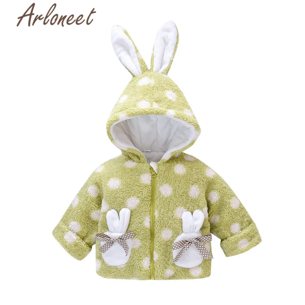 Детское пальто ARLONEET теплая зимняя плотная куртка для девочек верхняя одежда с