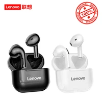 lenovo lp40 original wireless headphones hifi earphones bass sports touch control with mic gaming wireless earphones bluetooth