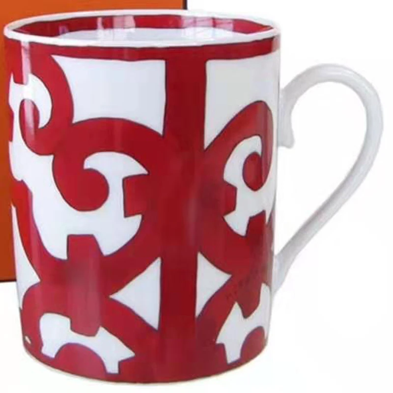 Европейская кружка из костяного фарфора для чая молока кофе высококачественные