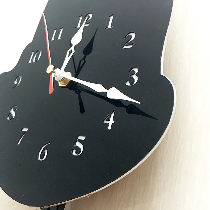 

Best Selling Hot Selling DIY Watch Living Room Acrylic Tail Dog Home Creative Hanging Clock