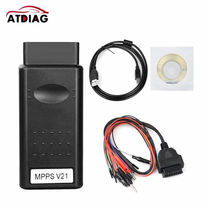 Диагностический кабель MPPS V21 основная + трехшаговая мультизагрузка OBD2 поддержка