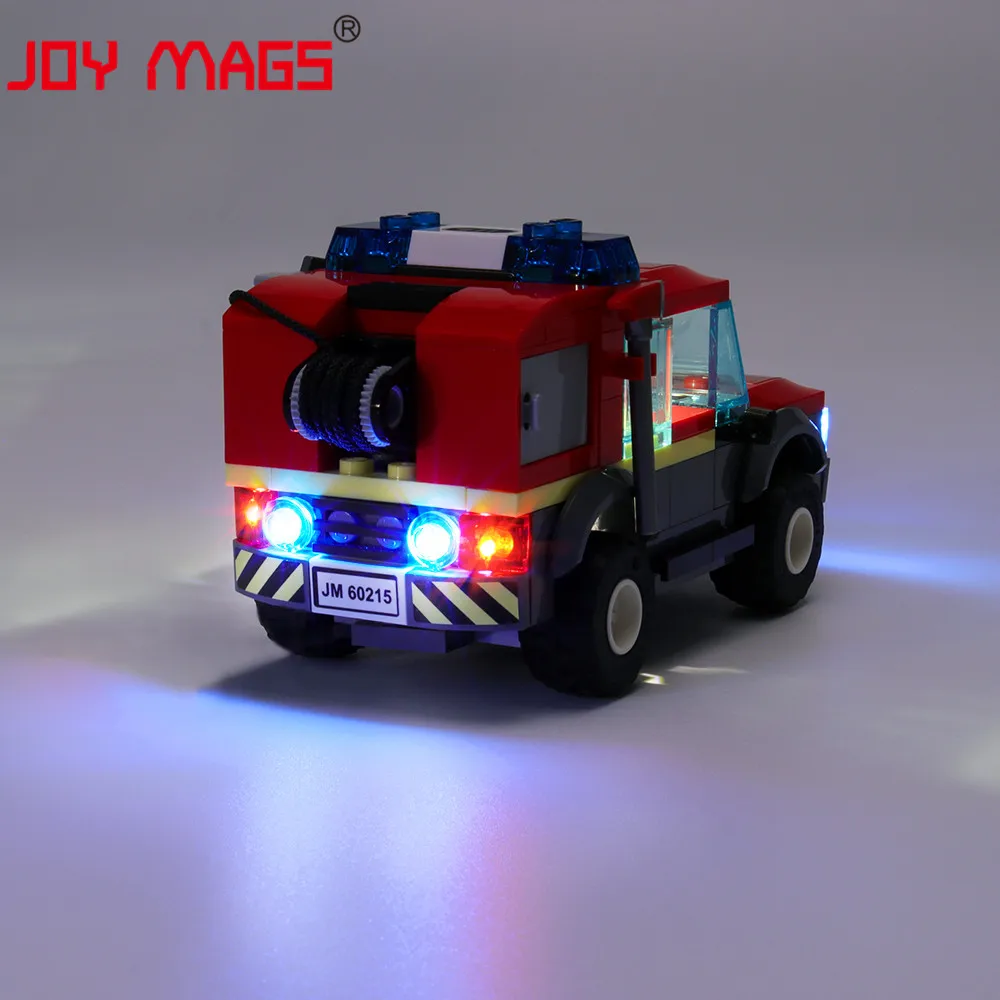 Комплект светодиодсветильник JOY MAGS Only для пожарной станции серии 60215 City совместим