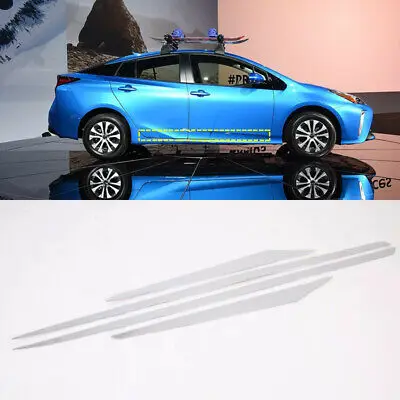 

ABS хромированный корпус боковой двери молдинг крышка отделка 4 шт. для Toyota Prius XW50 16-20