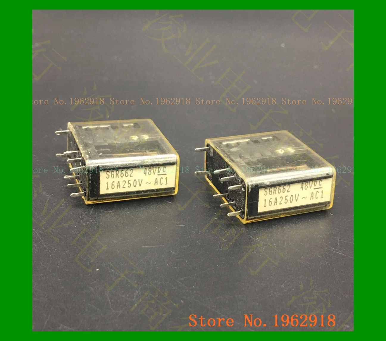 

SGR662 48VDC 16A 250V 8