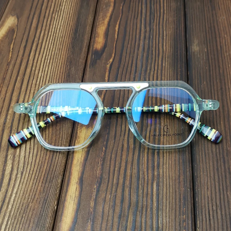 

305 Trisegga ацетатная оправа для очков для мужчин винтажные Ретро квадратные очки для женщин и мужчин 2022 оптические очки по рецепту очки для бли...