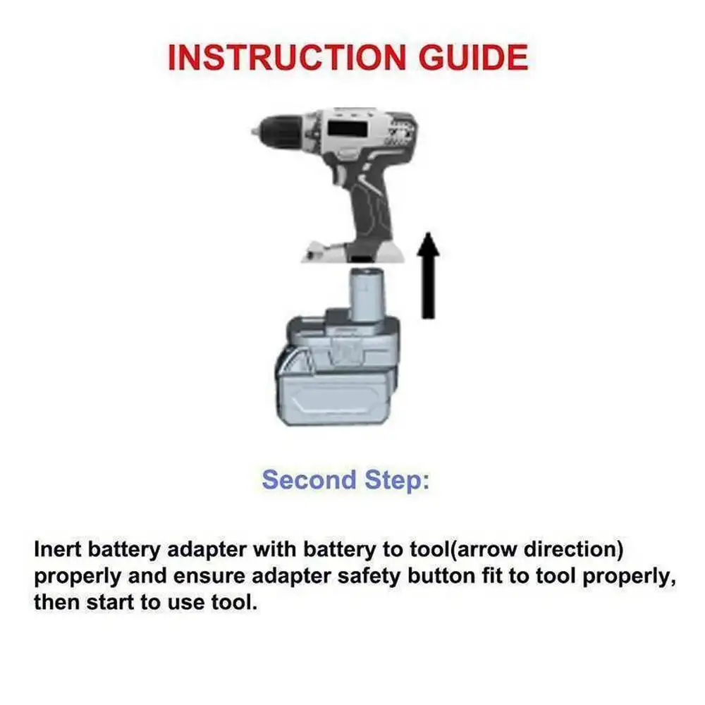Батарея адаптер 20 до 18В преобразования Li Ion Зарядное устройство инструмент для