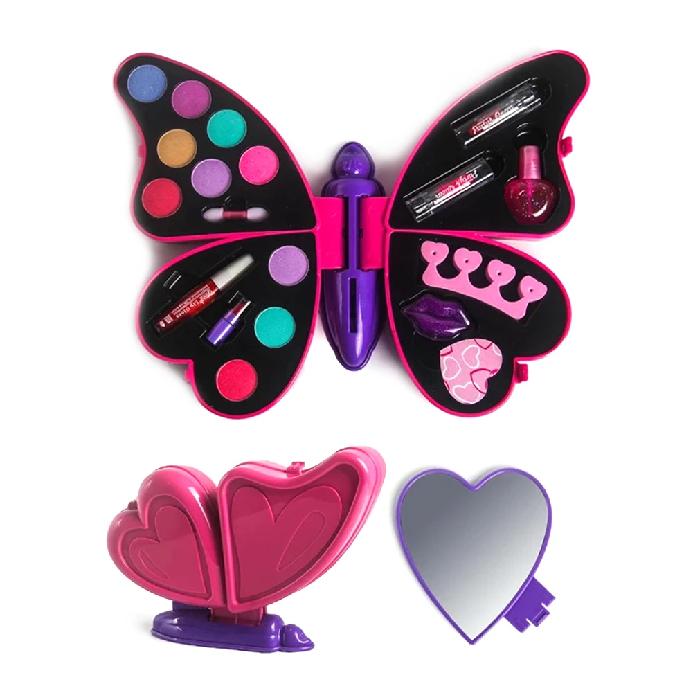 Детская косметика набор игрушек для макияжа кистей теней и помады детский
