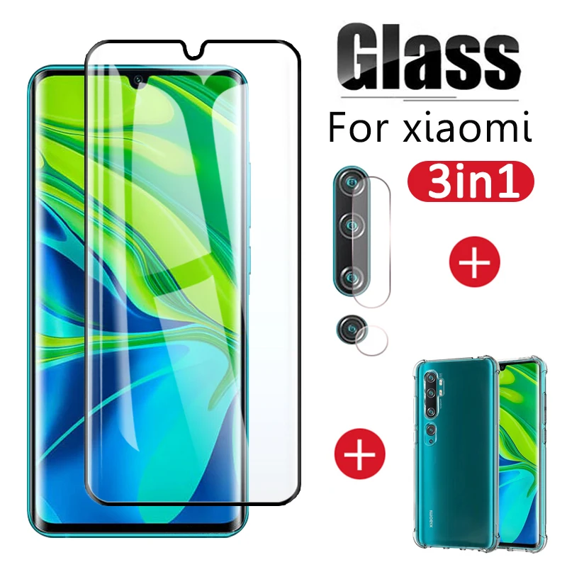 Защитная пленка 3 в 1 для xiaomi Mi CC9Pro закаленное стекло объектива Xiaomi Note 10 CC9 Pro 10Pro
