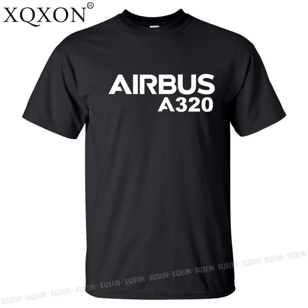 

New- Airbus A320 Print Design High-quality O-neck Man T-shirt Tee Tops New Men T Shirt Cotton T Shirt Men K716
