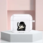 Чехол-накладка тетрадь смерти для Apple Airpods 3, мягкий чехол для Airpods Pro Airpods 2, беспроводные наушники Funda