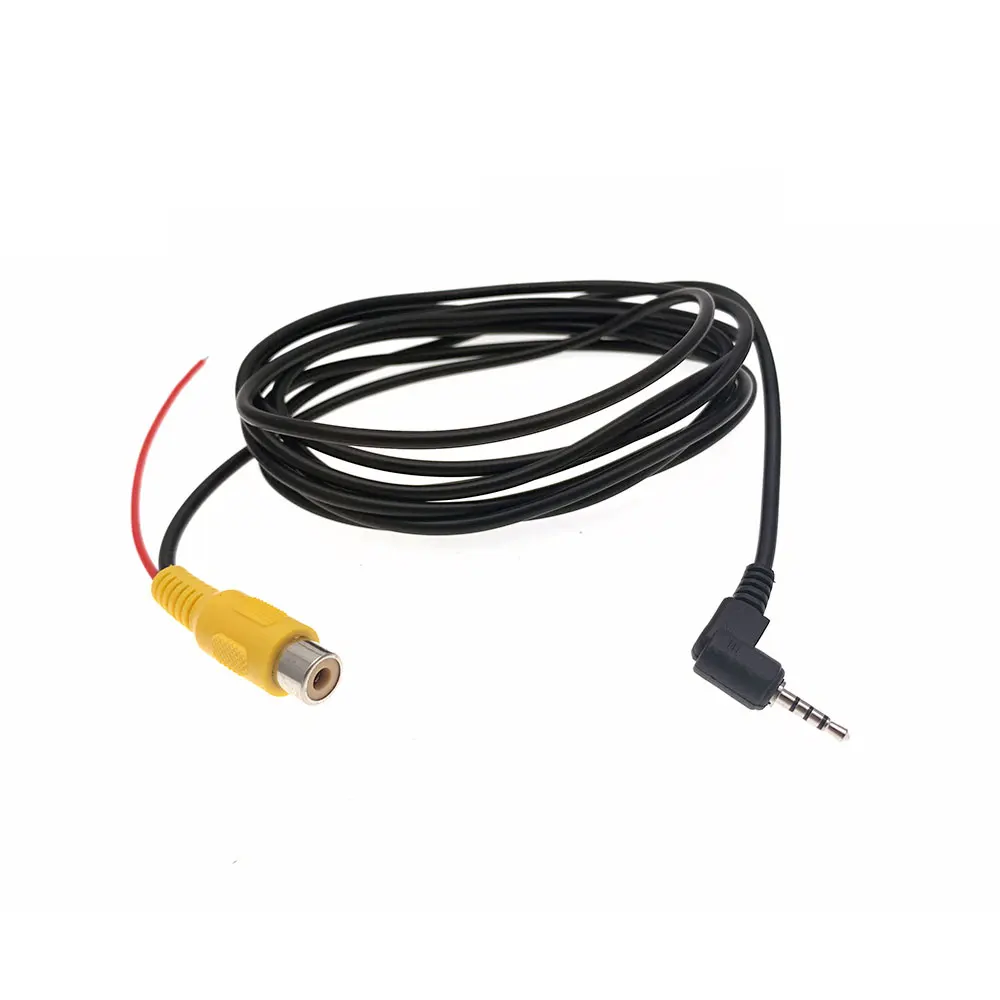 Автомобильная камера заднего вида с RCA на 2 5 мм AV-преобразователь кабель для