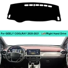 Чехол для приборной панели автомобиля, коврик для приборной панели GEELY COOLRAY 2020-2021, автомобильный солнцезащитный козырек, защита от УФ-лучей и грязи