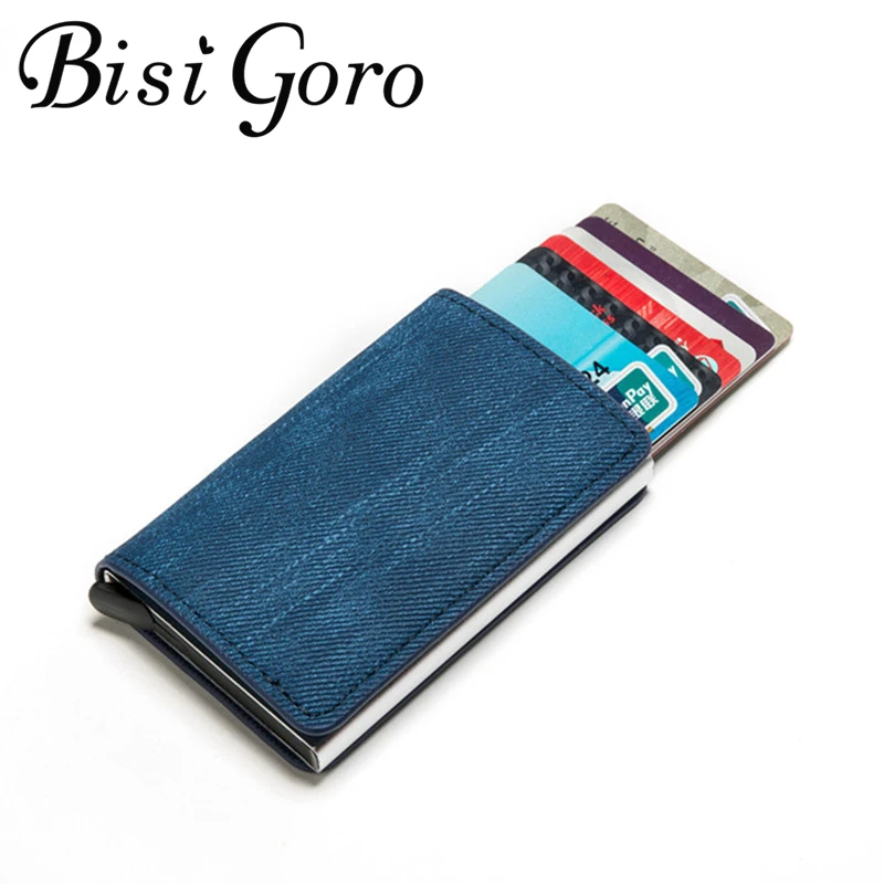 BISI GORO/2021 защита от кражи RFID Id держатель для карт клатч в штучной упаковке Для