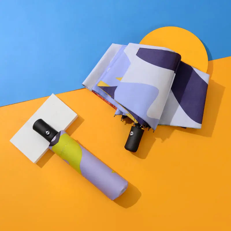 

Folding creative sunscreen and anti ultraviolet sunshade s umbrella for primary school students