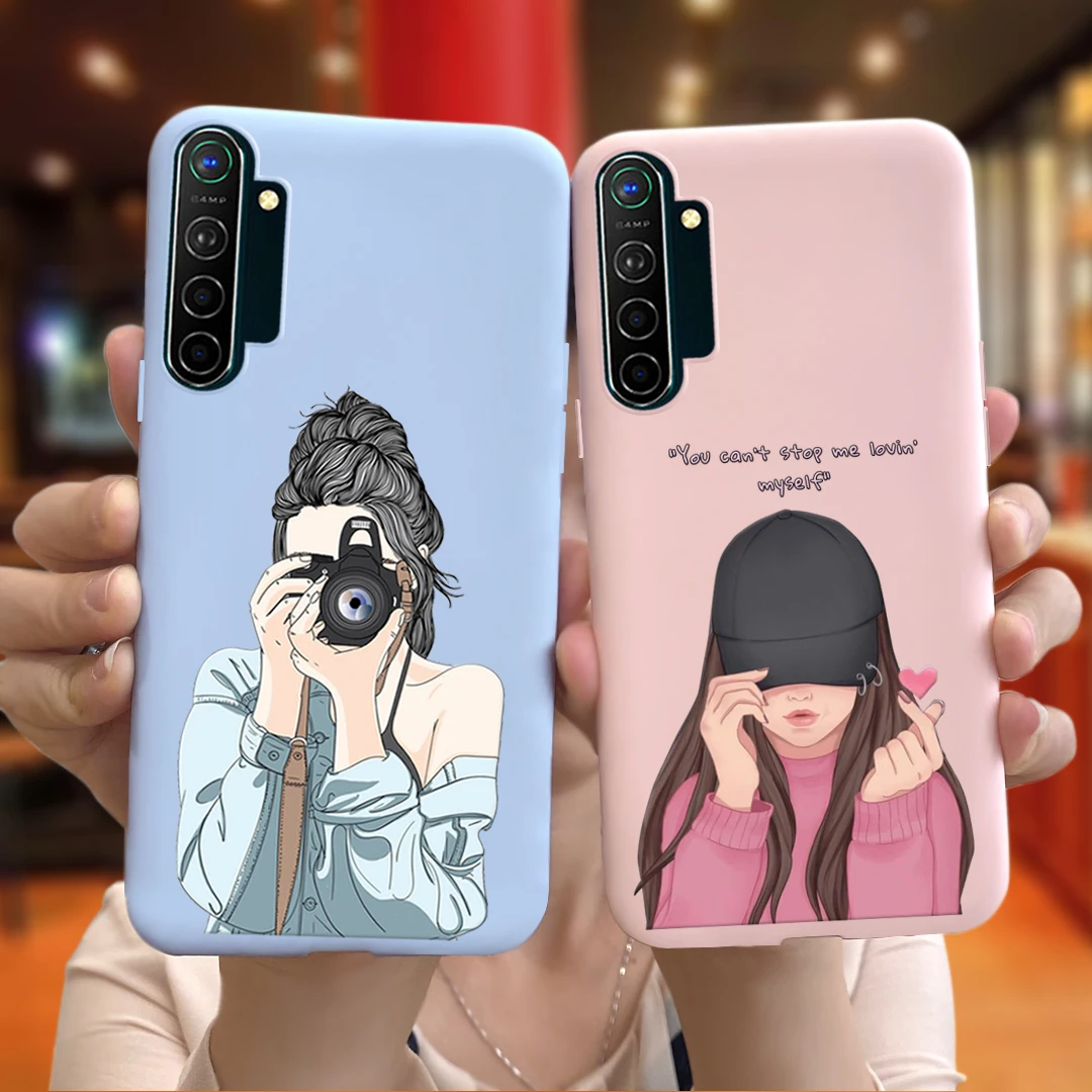 Чехол с красивой девушкой и цветами для Oppo K5 чехол Realme XT RMX1921 Мягкий силиконовый K 5