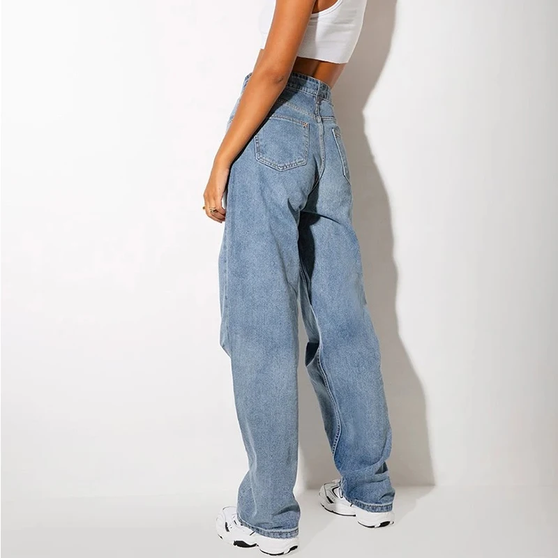 

Джинсы-карго в стиле ретро Y2k женские с завышенной талией, уличная одежда, джинсы-бойфренды из денима, штаны-багги размера плюс в стиле гранж,...