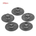 200 шт., фитиль для свечей, прочный экологичный фитиль, держатели для переноски, инструмент для рукоделия, сделай сам, серебро для вощеной свечи, подарок для изготовления свечей 12,5*2,5*4 мм