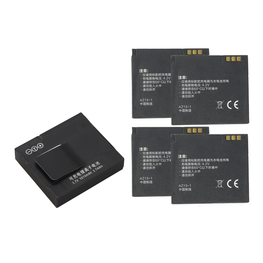 Аккумулятор 1010 мА · ч AZ13-1Battery для экшн-камеры Xiaomi Yi | Электроника