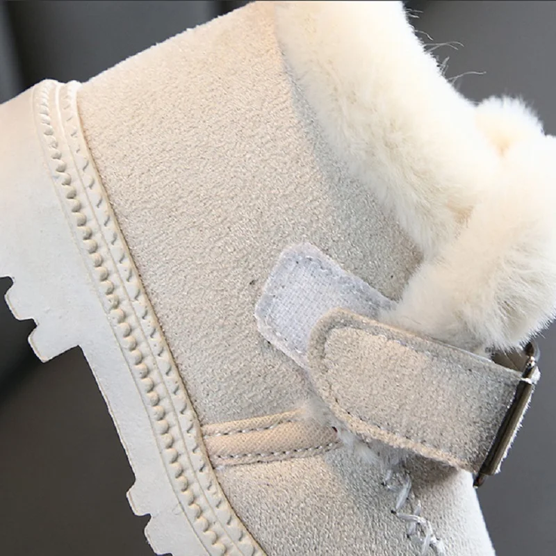 Детские ботинки коллекция 2019 года корейские зимние для девочек до 3 лет детская