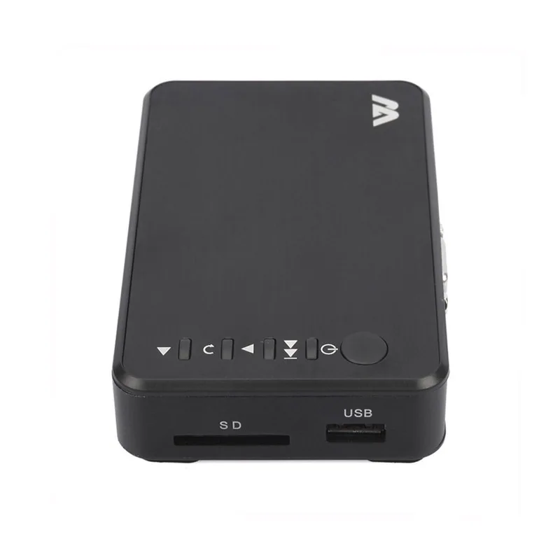 Автомобильный мультимедийный мини-плеер HD 1080P автомобильный центр HDD U-диск плеер