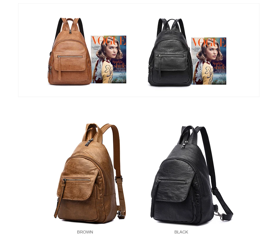 Amelie galanti роскошный кожаный рюкзак женский дорожный мини рюкзак Mochilas Школьные сумки женская сумка на плечо модный