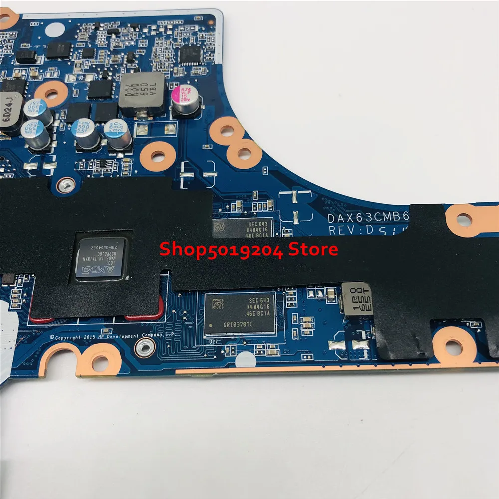 Материнская плата для ноутбука HP Probook 450 G3 450-G3 SR2EY I5-6200U DDR4 855674-601 855564-501 855564-001 DAX63CMB6D1