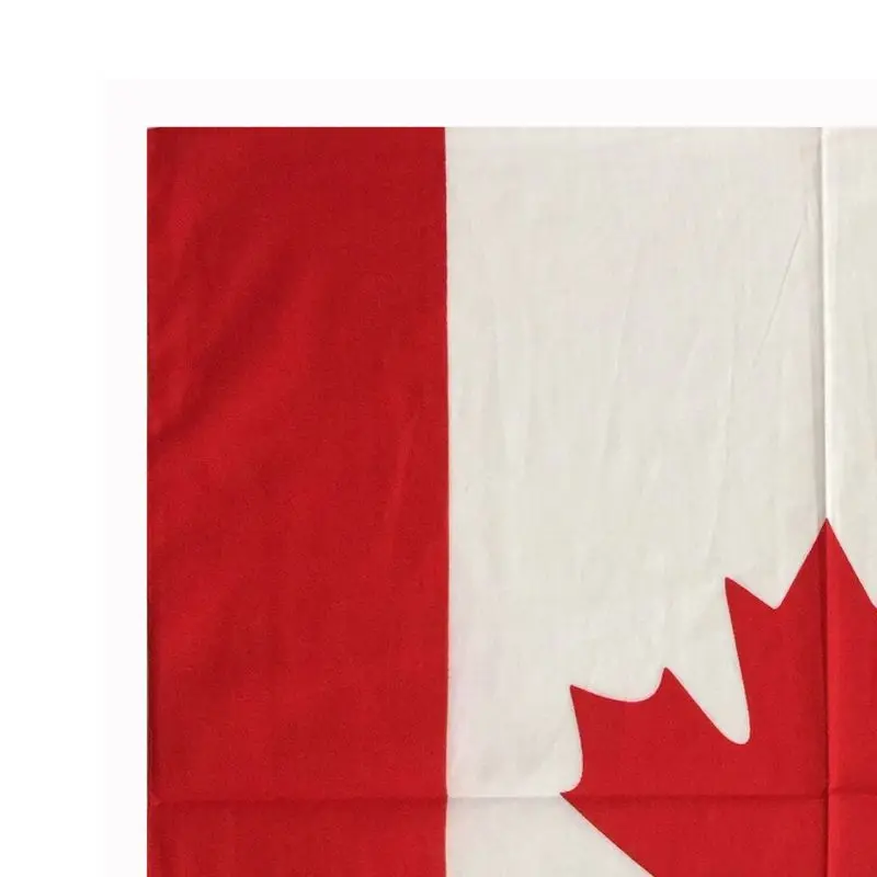 55x55 см квадратная Бандана с принтом канадского флага и кленовых листьев унисекс