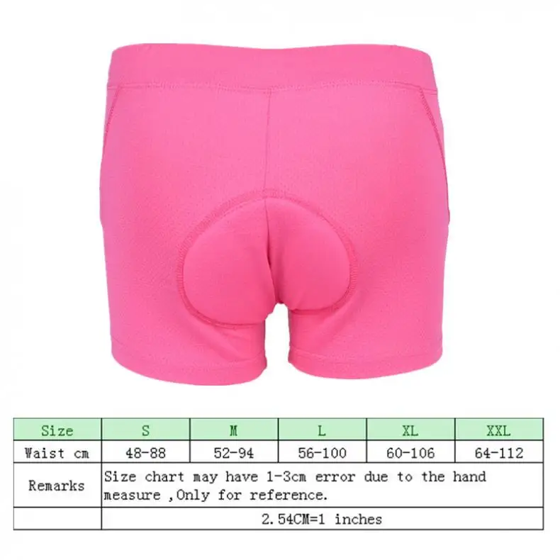 Женское Велосипедное нижнее белье с 3D гелевыми вставками удобные велосипедные