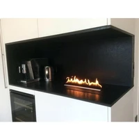 inno fire 24 inch indoor free standing bio ethanol fireplace