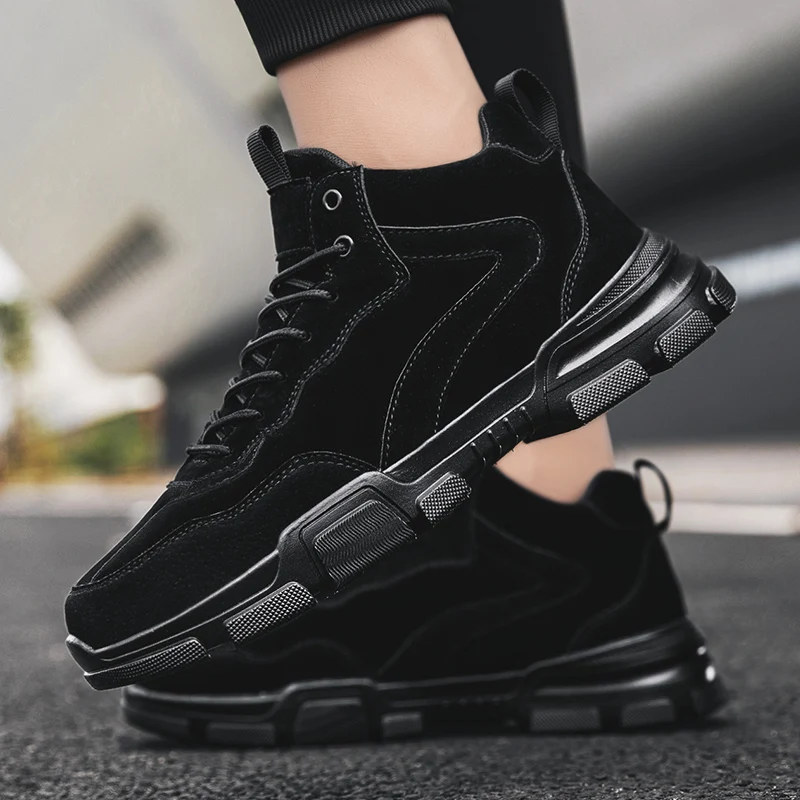 

Spring 2021 Fashion Men Sneakers Beige Gray Adult Casual Shoes High Top Man Designer Sneakers Hard-Wearing Walking Shoe For Mens