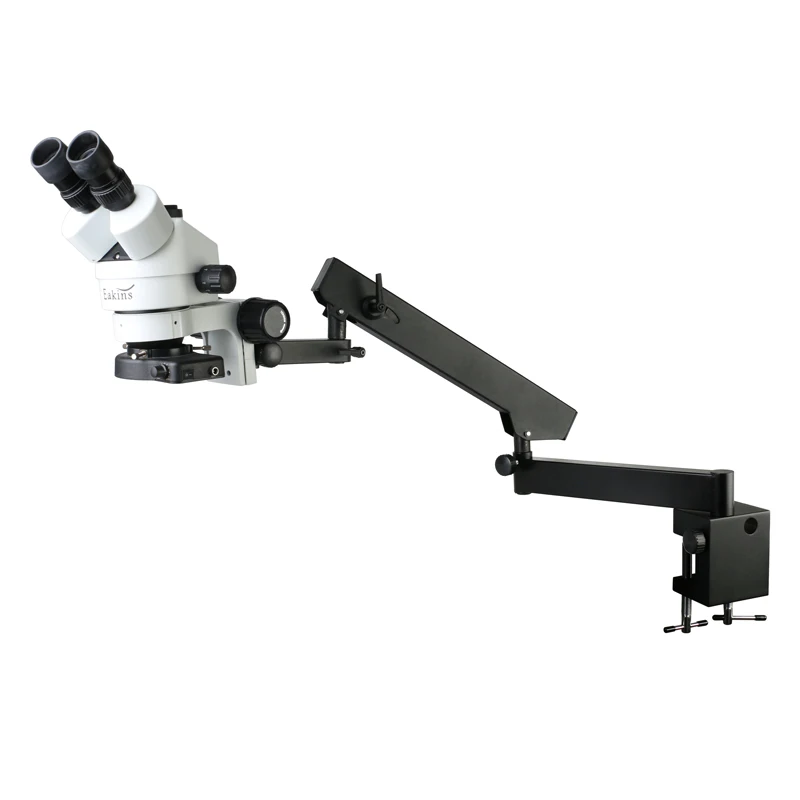Stereo Trinocular Microscopio Universal Adjustable Direction Articulating Clamp Holder Bracket Arm 76mm Microscope Stand | Инструменты
