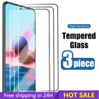 Защитное стекло для Redmi Note 10 Pro 8 8T, пленка для экрана Xiaomi Redmi Note 9 Pro, 9S, 9T, 7, 6, 5, 5A, 4, 4X, стекло, 3 шт.
