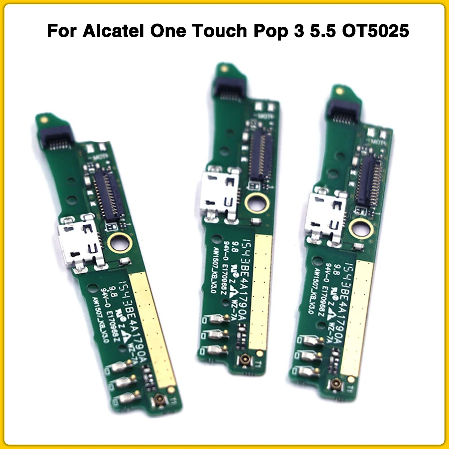 OT5025 USB порт зарядки гибкий кабель плата для Alcatel One Touch Pop 3 5 5025D 5025 порта Запчасти