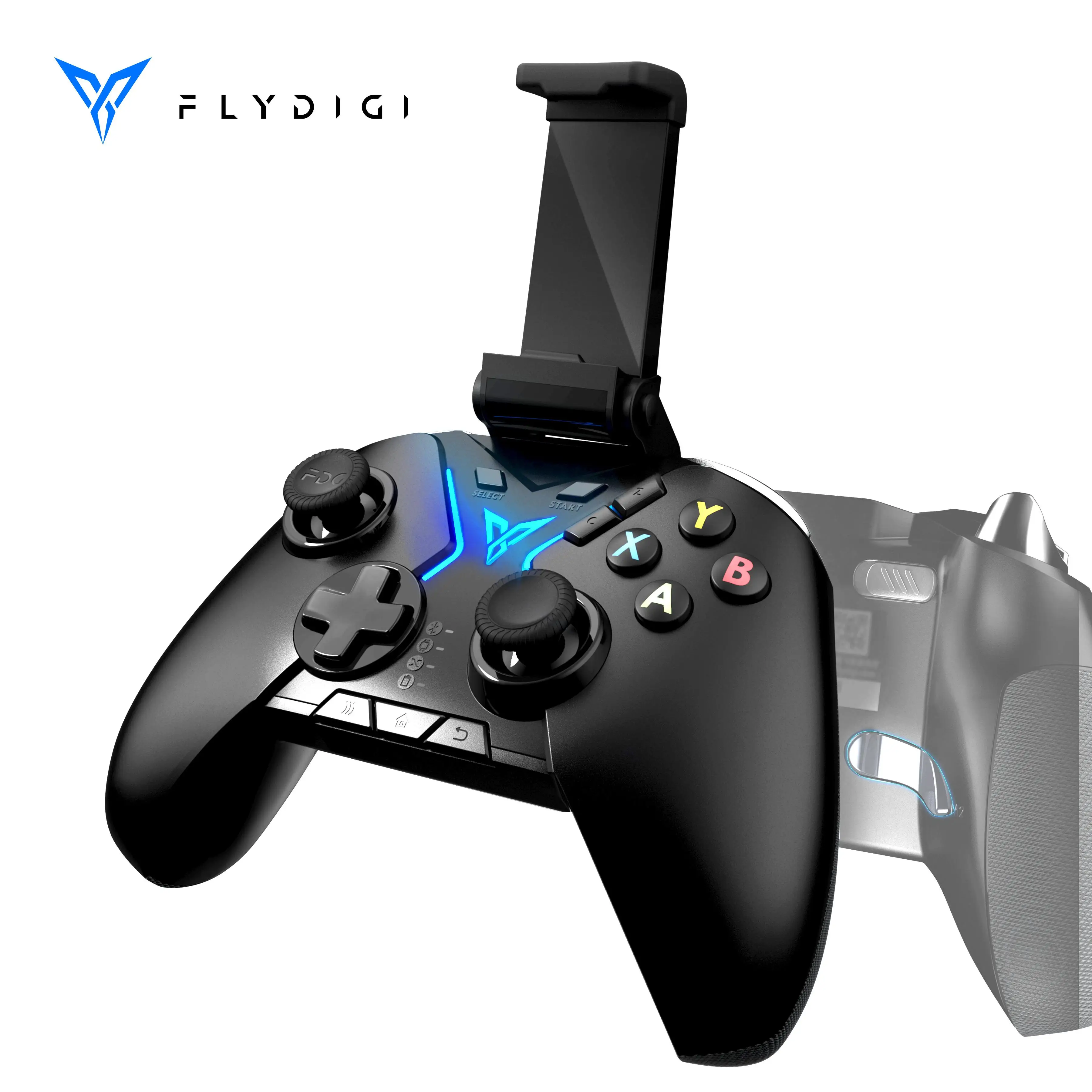 

Оригинальный мобильный беспроводной игровой контроллер Flydigi Apex Esports Bluetooth pubg с держателем геймпад для ПК мобильный телефон Pad