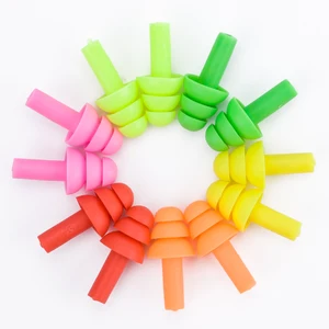 Анти-шум храп затычки для ушей сна шумоподавление многоразовые силиконовые водонепроницаемые затычки для ушей храп для устройство против храпа