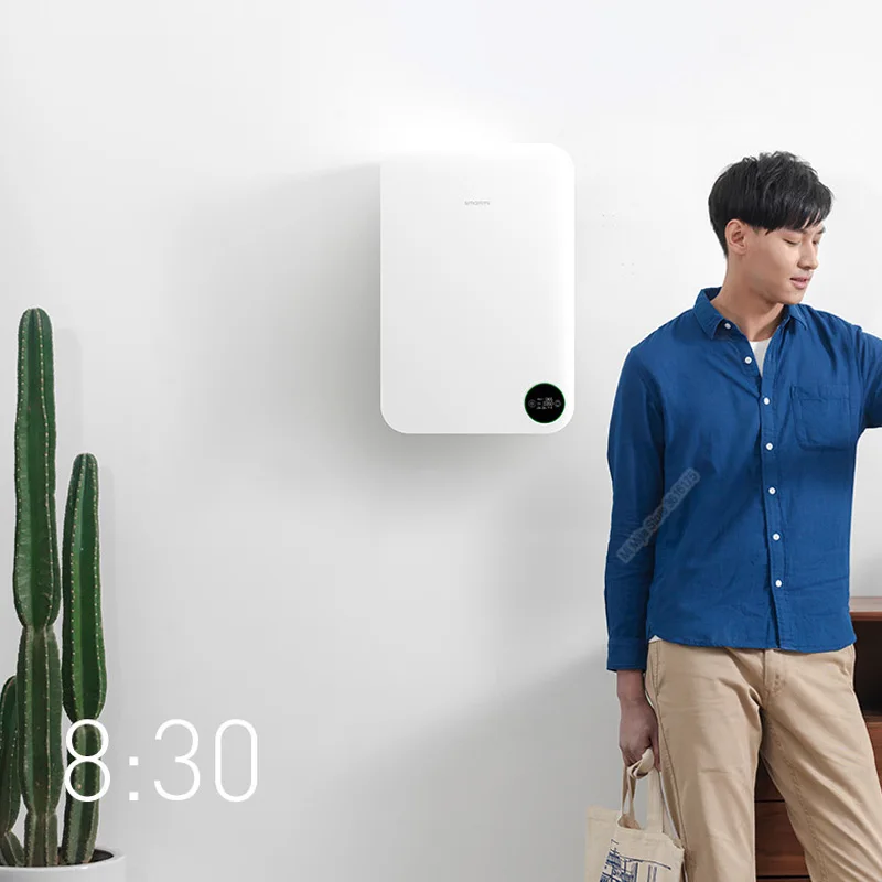 Xiaomi Mijia Smartmi Air Purifier Wall Mounted Household Silent Fresh Air Purifier Intelligent Control Oxygen Supply Cleaner Air
