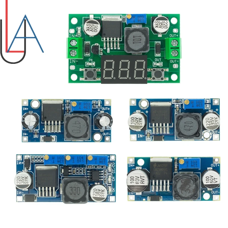 LM2596 LM2596S вход 4 В-35 В выход 1 23 в-30 в DC-DC понижающий модуль регулятора питания -