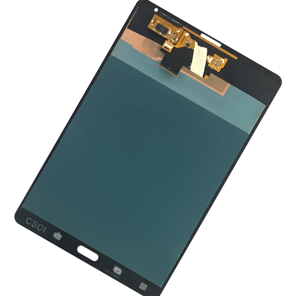 Протестированная монтажная панель для ремонта samsung GALAXY Tab S 8,4 T700 Wi-Fi ЖК-дисплей сенсорный экран дигитайзер Замена