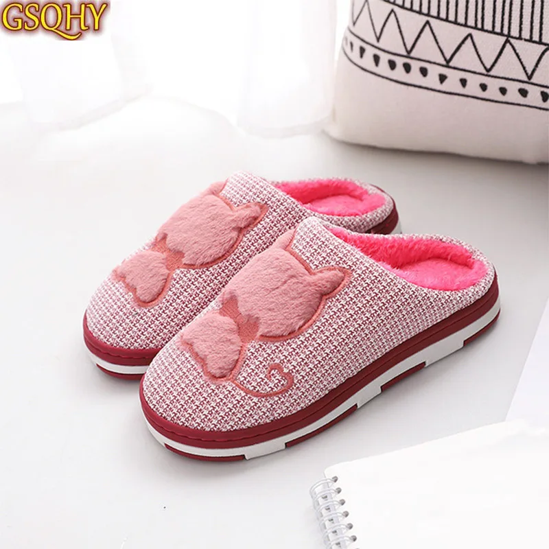 

Women Slippers Female Home Shoes Platform Casual Ladies Cute Cartoon Couple Flats Indoor Comfort Woman New Comfortable Slipper