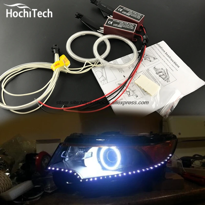 HochiTech белый 6000K CCFL головсветильник свет гало ангельские глазки комплект