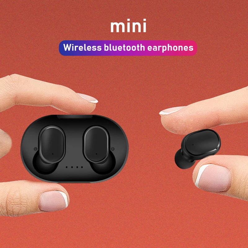 YUNAO A6S беспроводные Bluetooth наушники ln-ear мини наушники бинауральные HD наушники с микрофоном Поддержка Siri voice PK i80 i200 tws наушники